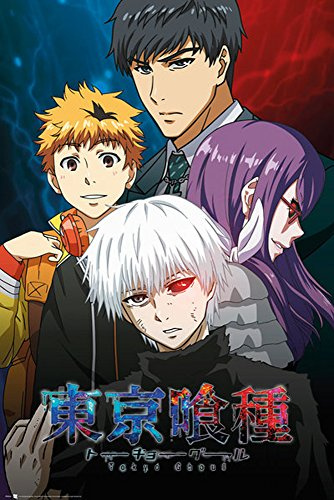 Tokyo Ghoul - Conflict - Manga Anime Poster Plakat Druck- Grösse 61x91,5 cm + 1 Ü-Poster der Grösse 61x91,5cm