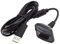 Cable cargador USB para Xbox 360 controlador inalámbrico, negro