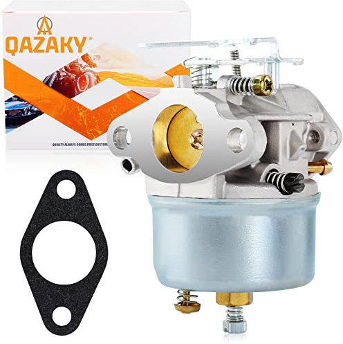 QAZAKY Vergaser für Tecumseh 632113 632113A HS40 HSSK40 Toro 38010 38015 38250 Schneefräse 421 521 Schneefräse 4 PS 5 PS einstellbar 056-326 520-962 50-662 1427 056326 520962 506622 Carb