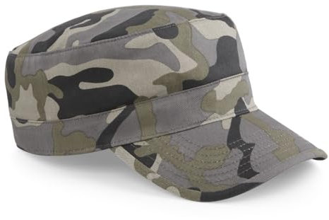 Beechfield Camo Army Cap - Unisex-Kappe für Erwachsene, grün (Camuflaje Urbano), One Size