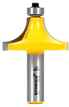 Yonico 13967 11/16-Inch Radius Round Over Edge Forming Router Bit 1/2-Inch Shank