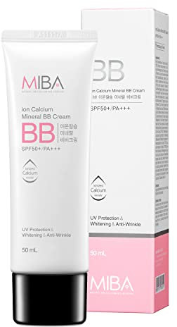 Mineral Bio Ion calcium minéral BB Crème SPF 50 +/PA +++ 50ml UV Protection & Eclat & Anti-rides