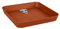 Elho Loft Urban Untersetzer Eckig 22 - Brique - Draußen - Ø 22.2 x H 3.1 cm