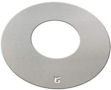Feuerplatte/Grillring/Grillplatte/Grill für Feuertonne Stahlfässer Stahltonne Kugelgrill (Feuerplatte Ø 44,5 cm für 47er Kugelgrill)
