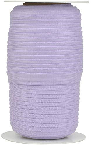 Die Stofftante Jersey Schrägband / 1 m/Meterware/viele Farben (Flieder 023)