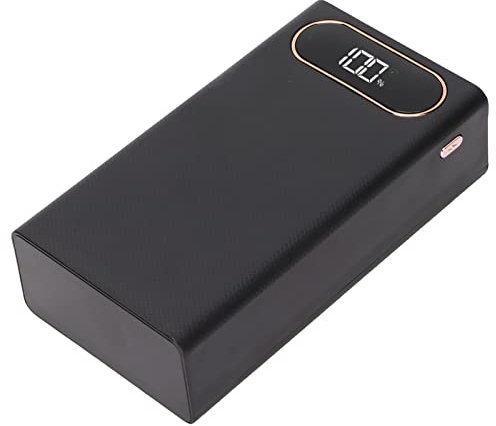 Power Bank, L12 22.5W 12x18650 Scatola di Immagazzinaggio della Batteria Senza Saldatura Display LCD Alimentatore Portatile Dual USB Power Bank Portatile Fai da Te