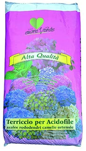 TERRICCIO ACIDOFILE - IDEALE PER AZALEE RODODENDRI CAMELIE ERICHE (LT.200)
