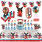 Bunny Decorazioni e Stoviglie per Festa di Compleanno - Palloncini, Decorazioni Torta, Forniture per Bambini
