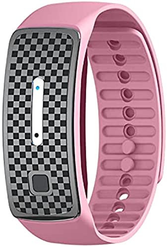 KIDYBO Ionen-Körperform-Armband,Ultraschall-Körperform-Armband, Magnetisches Lymph-Entgiftungs-Drainage-Armband, Verstellbare Körperform-Armband Zum Abnehmen for Männer Und Frauen (Color : ROSA)