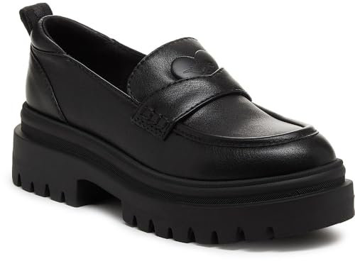 Rocket Dog Dandy Womens Black Loafer - Size 7 UK - Black