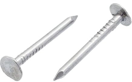 500x Dachpappennägel 3x30 Pappnägel Schiefernägel Breitkopfnägel