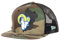 New Era Los Angeles Rams NFL Woodland Camo 9Fifty Original Fit Snapback Trucker Cap - One-Size