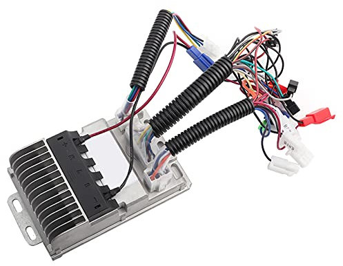 Oumefar Bürstenloser Motor für Elektrofahrräder, Staubdichter Bürstenloser Controller, Effizientes 500-W-Aluminiumgehäuse, Energiesparend für Fahrzeuge mit DREI Rädern