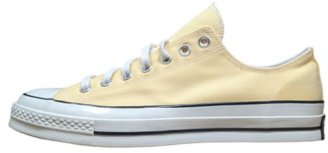 Converse Chuck 70 Ox Low Unisex-Sneaker, Gelb/Weiß/Schwarz ((Sunny Oasis/Egret/Black, Größe 37,5, 7 Women/5 Men