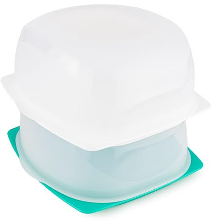 Tupperware CheeSmart CondensControl KäseMax Mini Weiß + KäseMax Mint Scheiben Käse, Scheiben Wurst