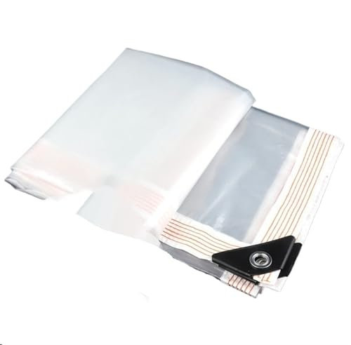 Rideau Pergola Extérieur Film PEVA transparent for pergola de patio, rideau transparent for jardin, plantes succulentes, protection contre la pluie, couverture transparente for extérieur(PE,1x1m)