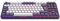 Dark Project ALU87A Violet Mechanische Gaming-Tastatur | ISO mehrsprachig | G3MS Saphirgefettete Schalter | Gefettete Stabilisatoren | Flex Gasket Mount | Aluminium | TKL 80% | RGB | Verdrahtet