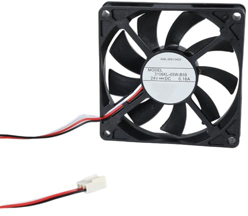 Efficient Heat Dissipation 3106KL-05W-B59 24V 0.16A 8cm Fan Low Noise Operations For Server Room And Equipment
