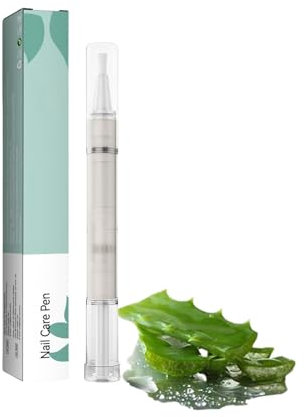 Nail care pen,Cuticle oil pen for nails,Nail repairing serum,Tea tree oil toenails treatment serum, growth treatment nourishment cuticles, Improve damaged nails,For toenails and fingernails (1pcs)
