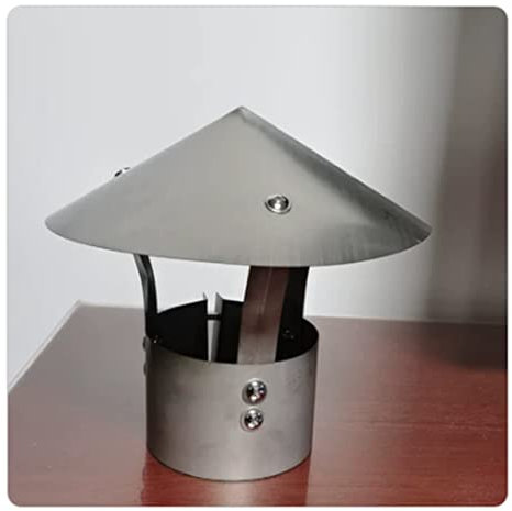 Fumaiolo a cappello, Copertura per canna fumaria, cappucci per comignoli, cappello tondo per tetto, cappello tondo superiore per scarico in tutte le condizioni atmosferiche, copertura di sfiato isola
