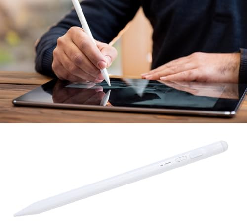 Tosuny Eingabestift, Aktiver Stift mit und Vibrationserkennung, Tablet Eingabestift mit Hoher Präzision und Empfindlichkeit für Tablets, Telefone, Kapazitive Touchscreen Geräte