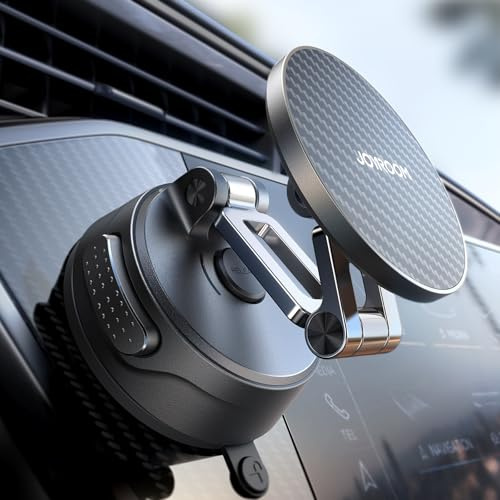 JOYROOM Support Téléphone Voiture Magnetique Pliable en Trois Parties