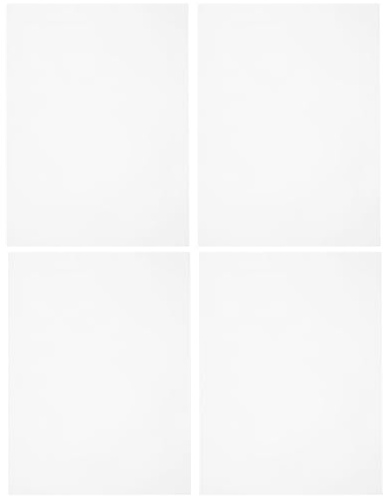 Schmierblätter für Aktenvernichter Weißes Papier, 5 Stück