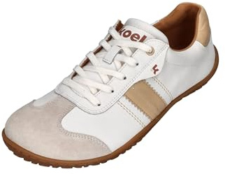 KOEL Damen Barefoot Sneakers ILA NAPA Suede 3.0 Off White beige