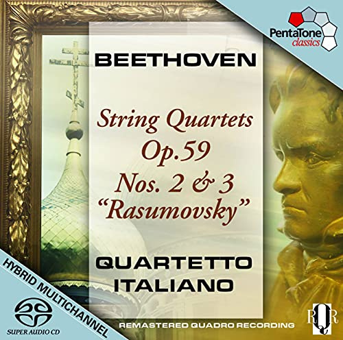 String Quartets Op. 59 No 2 & No 3 Rasumovsky