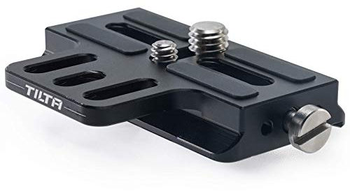 Tilta Placa Base de Liberación Rápida Extendida Compatible con dji RS4/RS4 Pro/RS3/RS3 Pro/RS2/RSC2 con Roscas 1/4″-20 y 3/8″-16 TGA-ERP