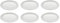 Maxwell & Williams 6er Set Dessertteller White Basics Round D. 15cm weiß