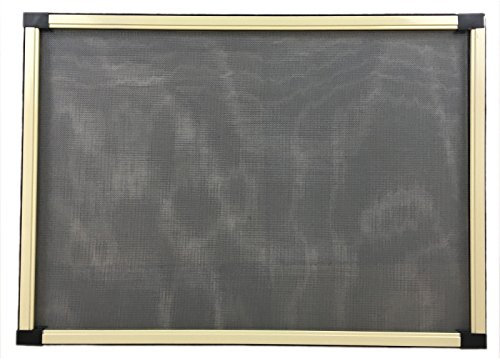 Pannello Zanzariera telaio in alluminio bianco finestra porta set. 2 pz. 50 cm x 70 cm anti insetti protezione zanzare EV