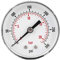 Pressure Gauge, 50mm Dial 1/4 BSPT Axial Pressure Gauge for Air, Water, Oil and Gas(0-300psi 0-20bar)