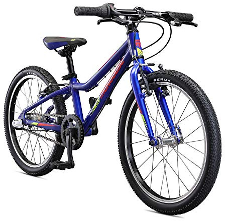 Mongoose Cipher Kids Mountain Bike Blue, 20-Inch