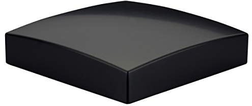 Jackson Woodturners Black Flat Cap for 90mm Newel Post, Full Cap