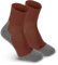 gipfelsport Wandersocken Herren & Damen, Outdoor Trekkingsocken | Hiking Socks, Wanderstrümpfe aus Merinowolle | Trekking Socken für Wandern mit extra Polster | Größe 42-44 I Braun, Dünn I 1x Paar