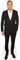 Kevin Costner (Black Suit) Pappaufsteller lebensgross