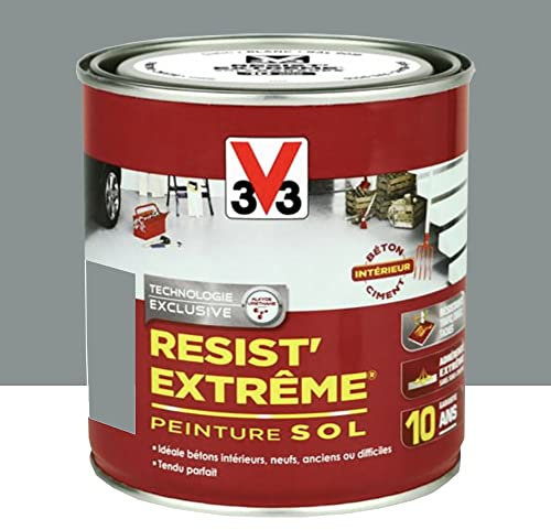 V33 Peinture sols garage - Résist'extrême® - Schiste 0,5L