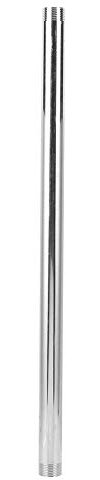 Tubo Filettato, Raccordo Adattatore per Nipplo per Tubo Filettato Maschio in Acciaio Inossidabile da 50 Cm Accessorio per Sistema Idraulico per La Costruzione di Case Fai-da-te(G3/4)