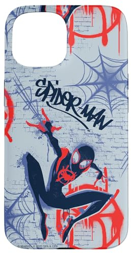 Marvel Spider-Man Into the Spider-Verse Graffiti-Druck Hülle für iPhone 15