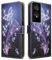 PIXFAB for TCL 40 NxtPaper 4G Case - Leather Wallet Phone Case, Magnetic Book Flip Folio Cover [Card Slots] and [Kickstand] Case Compatible with TCL 40 NxtPaper 4G - Butterfly