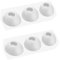 6PCS Eartips Auriculares tapón de Silicona para Huawei Freebuds 4i/5i, de Goma Earbuds Caps Cojín Cubiertas Eartips Auriculares Accesorios (Blanc)