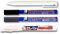 Someie GSI Creos Gundam Marker Ultra Fine for Panel Lining GM01 Black & GM02 Gray & Eraser Pen GM300 & Knock-Type Eraser