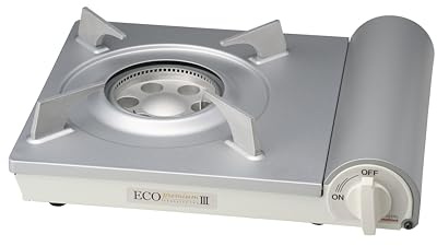 Iwatani Iwatani CB-EPR-3 - Estufa de casete de gas Eco Premium III, tipo llama interna, estufa simple, productos de prevención de desastres, mesa, cortes de energía, fabricado en Japón
