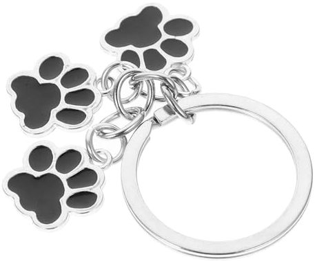 Chien Patte Pet Porte-Clés Porte-Clés Porte-Clés Porte-Clés Porte-Clés Chaîne Bourse Charme Chien Patte Porte-Clés À Porte-Clés À Main Pendentif Charmes Porte-Clés
