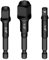 srmiqlye Set Chiavi a Bussola Magnetiche a due Funzioni, Adattatore per Bussola/Punta, Asta Adattatore da 1/4, 3/8, 1/2, può Essere Utilizzato con Cacciavite Elettrico