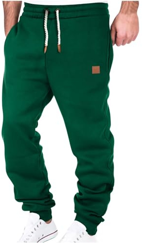 Pantaloni da Uomo Slim Fit Palestra Pantaloni Tuta Running Lunghi Elasticizzati Slim Fit Pantaloni Cargo Leggero Cotone Corsa Jogging Pantaloni Cotone Larghi Corsa Pantaloni Casual Trousers Uomo