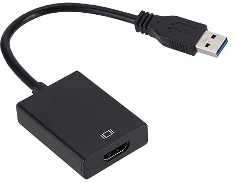 Uonlytech USB Adapter- Für Pc-Laptop-projektor -videoausgang Auflösung HDTV-Kabel Unterstützt Multi-Screen-Funktion Bildschirmen