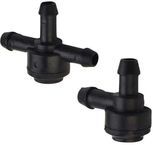 Windshield Washer Valve, Compatible For Volvo C30 C70 S40 S60 S70 S80 V50 V70 9178897 31391513 Wiper Cleaning Tool Washer Check Valve 2 Way & 3 Way Connector Windscreen Cleaner Accessories 2 Pcs