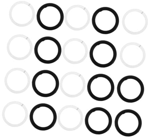 CHICAMPERA 20pcs Hydraulic Floor Jack Oil Seal Repair Kit 3 Ton Jack Oil Seals Supply and Open Gaskets Car and Repair Accessories for Automotive Maintenance